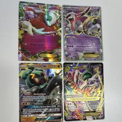 Pokemon TCG EX/GX/Mega Holo Lot Florges Hoopa Marshadow Gallade Nintendo (4) - Image 1