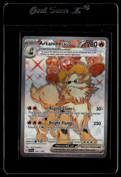Pokemon TCG SV01: Scarlet & Violet Base Set #224/198 Arcanine ex - Image 1