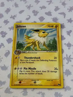 Jolteon 3/17 LP-NM Holo Rare POP Series 3 2006 Pokemon TCG - Image 1
