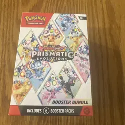 Pokemon TCG: S&V Prismatic Evolutions Booster Bundle (6pks) - Image 1