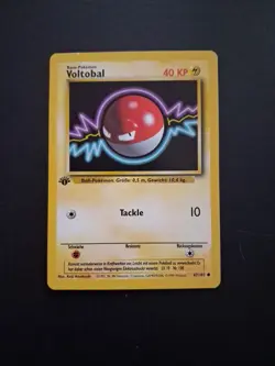 (1)Pokemon German 1st Edition Base Set Voltorb/voltobal NM Multiple Available - Image 1