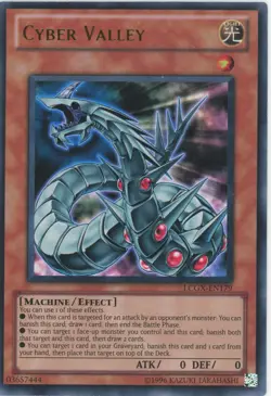 Yugioh Cyber Valley LCGX-EN179 Ultra Rare 1st Edition LP - Image 1