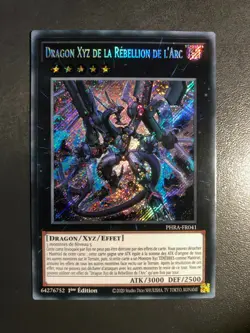 Dragon Xyz de la Rebellion de l'Arc - PHRA-FR041 en Secret Rare - Yu-Gi-Oh! - Image 2