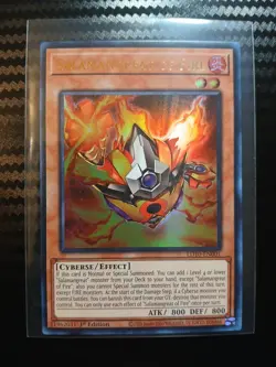 Yugioh Salamangreat of Fire Ultra Rare LD10-EN001 1st Ed NM - Image 1