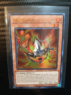 Yugioh Salamangreat of Fire Ultra Rare LD10-EN001 1st Ed NM - Image 2
