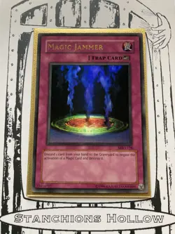 Yu-Gi-Oh! TCG Magic Jammer - Metal Raiders (MRD-128) Ultra Rare VLP - Image 1