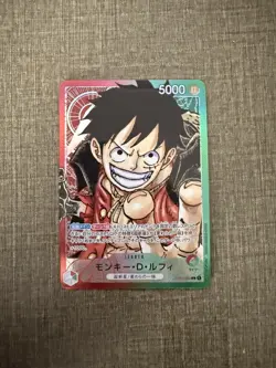 OP01-003 Monkey D. Luffy Alt Art Leader Romance Dawn One Piece TCG JP - Image 1