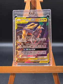 Pokemon TCG Garchomp Giratina Tag Team GX. Holo Ultra Card 146/236 - Image 1