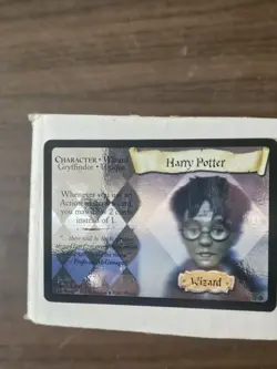 Harry Potter Trading Card Game TCG Hologram Wizard Foil 8/116 Rare Foil 2001 - Image 1