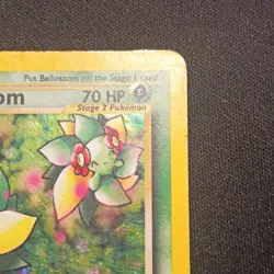 Pokemon Bellossom Neo Genesis Holo Rare 3/111 70 HP Stage 2 2000 Card - Image 4