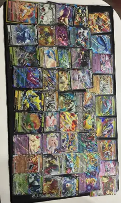 Pokemon Lot Of 45 Total Cards - Image 1