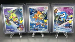 Pokemon 2026 First Partner Illustration Collection Series 1 Promos Set 9 Cards - Image 3