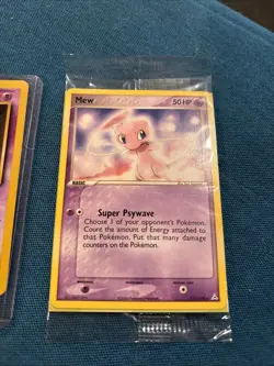 Vintage Pokemon cards Haunter Pidgeotto Vaporeon 1999 Kadabra 2000 Mew 2006 New - Image 4