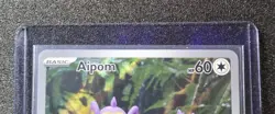 Pokemon TCG Aipom Paradox Rift 211/182 Holo Illustration Rare Card NM - Image 5
