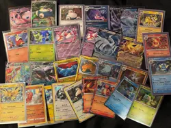 Pokemon TCG 30 Card Mixed Lot Black Star Promo Ex, V, Vmax - Image 1