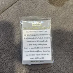 Pokemon Special Edition Pikachu (Burger King 1999) 23 karat Gold-Plated Card #25 - Image 5