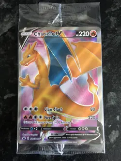 Rare Charizard V - SWSH050 - Champions Path - Pokemon Card - Sealed - Mint - - Image 1