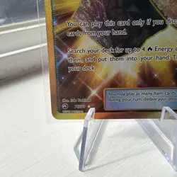 Pokemon Card - Fiery Flint Dragon Majesty 76/70 Secret Rare - Image 5