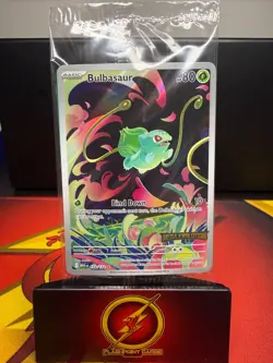 Bulbasaur (SEALED!) - Full Art Holo Promo - 133/132 - Pokemon Trading Card TCG - Image 1