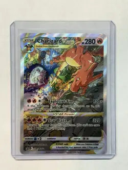 Pokemon Charizard VSTAR SWSH262 Sword & Shield Promo Full Art Holo English Card - Image 3