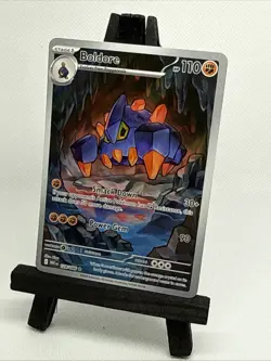 Pokemon TCG Boldore White Flare Holo Card 128/086 NM Condition - Image 2