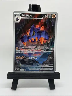 Pokemon TCG Boldore White Flare Holo Card 128/086 NM Condition - Image 4