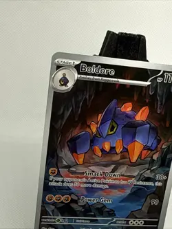 Pokemon TCG Boldore White Flare Holo Card 128/086 NM Condition - Image 5