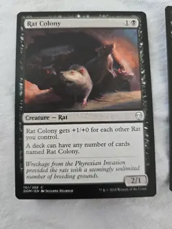 RAT COLONY Dominaria DOM Magic MTG MINT CARD - Image 2