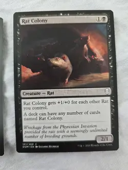 RAT COLONY Dominaria DOM Magic MTG MINT CARD - Image 3