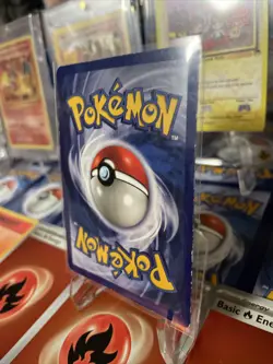 Pokemon Cards Error/Misprint Pikachu Ghost 1st Edition Stamp 58/102 - Image 5