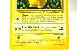 Pokemon Card TCG Ivy Pikachu Glossy Grey Star Promo 1999 English MP - Image 3