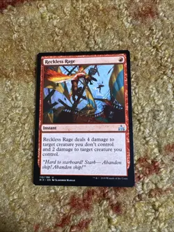 Reckless Rage Rivals of Ixalan Regular Magic The Gathering MTG - Image 1
