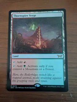 Thornspire Verge Duskmourn: House of Horror Regular NM - Image 1
