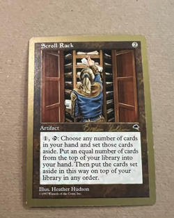 Scroll Rack - World Championship 1998 - MTG - Magic the Gathering - Image 1