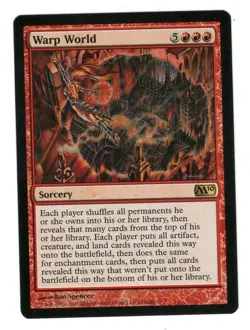 MTG Warp World Core Set 2010 Magic The Gathering TCG - Image 1