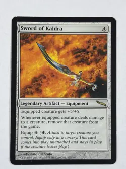 Sword of Kaldra #251- Mirrodin - Magic The Gathering MTG - Image 1
