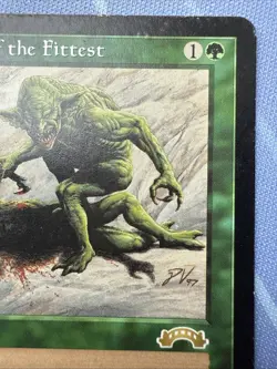 Survival of the Fittest 129/143 Exodus Vintage Magic the Gathering 1998 - Image 4