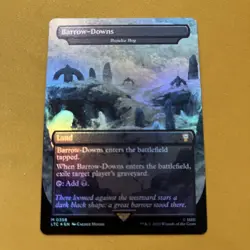 1x Barrow-Downs (Bojuka Bog) (358) ~~ Borderless - Foil NM-Mint, English Command - Image 1