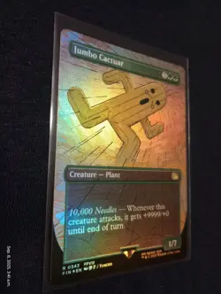 Jumbo Cactuar (Borderless) [FINAL FANTASY] Foil Near Mint - Image 1