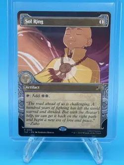 MTG Sol Ring (Showcase) Normal NM Avatar: The Last Airbender: Magic 316 - Image 1
