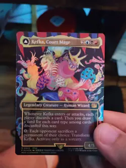 Kefka, Court Mage (0322) (Borderless) Final Fantasy Foil - Image 1
