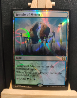 Temple of Mystery - Ripple Foil - MH3 Commander - NM (see pics) MTG - Image 1