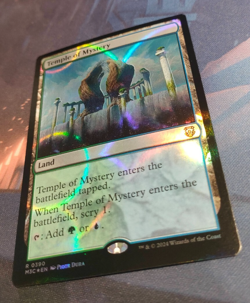 Temple of Mystery - Ripple Foil - MH3 Commander - NM (see pics) MTG - Image 3