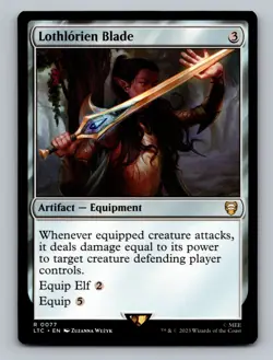Lothlorien Blade R Commander: The Lord of the Rings: Tales of Middle-earth 77 NM - Image 1