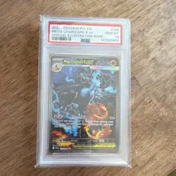 Pokemon Mega Charizard X ex 125/094 Phantasmal Flames Special Illustration Rare… - Image 1