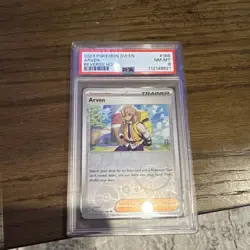 Pokemon Arven 166/198 SV01 Scarlet & Violet Base PSA 8 Reverse Holo 2023 - Image 1
