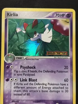 Pokemon TCG: Kirlia 32/101 EX Dragon Frontiers Reverse Holo Stamped - Image 1