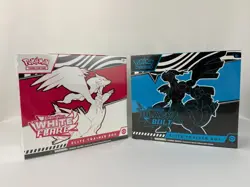 Pokemon Black Bolt and White Flare Elite Trainer Box ETB Set of 2 FACTORY SEALED - Image 1