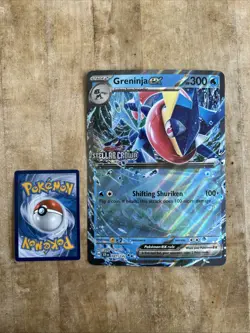 Pokemon Greninja EX 041/142 Oversize Jumbo Stellar Crown Stamped - Image 1