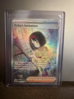 Pokemon TCG Erika's Invitation Scarlet & Violet - 151 203/165 Holo Special... - Image 1
